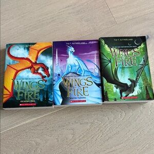 Scholastic Wings of Fire Book 6-8